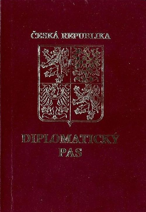 Дипломатический паспорт Чехии